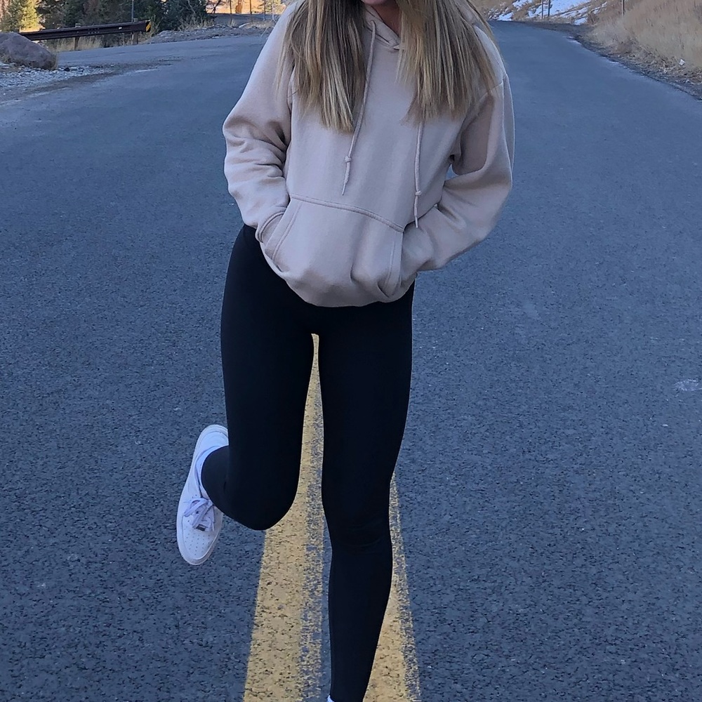 Light brown hoodie
